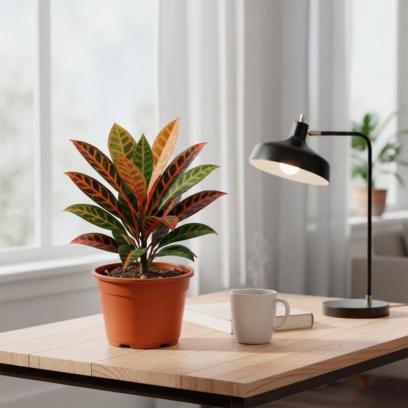 Croton en Maceta de 4 Plg