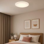 Plafón de Techo LED de 24W Redondo Blanco