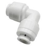 Codo 1/4 Plg a Presión para Conexión Rápida