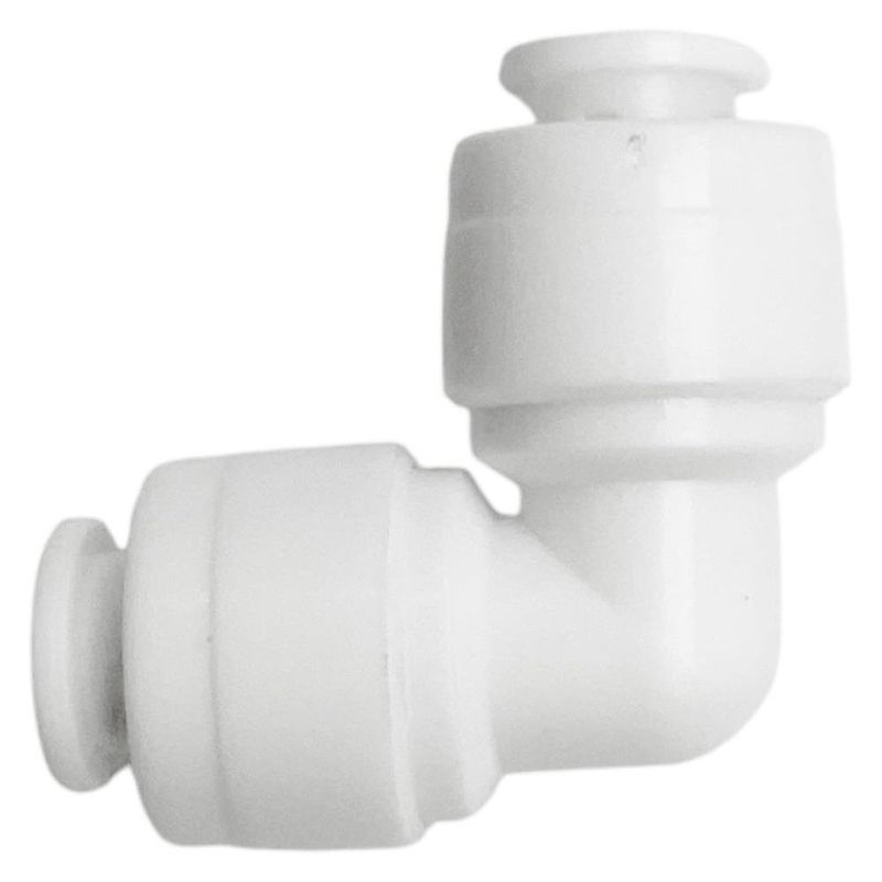 Codo 1/4 Plg a Presión para Conexión Rápida