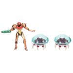 Set Metroid Samus Bounty Hunter con Criaturas 3 Pzas