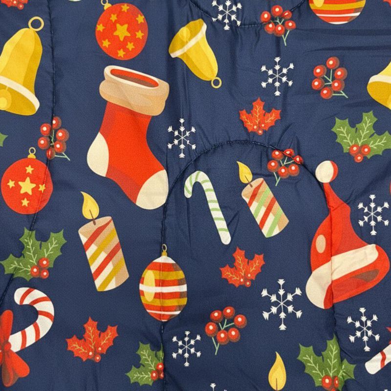 Edredón con Diseño de Botas Navideñas Tamaño Full Queen