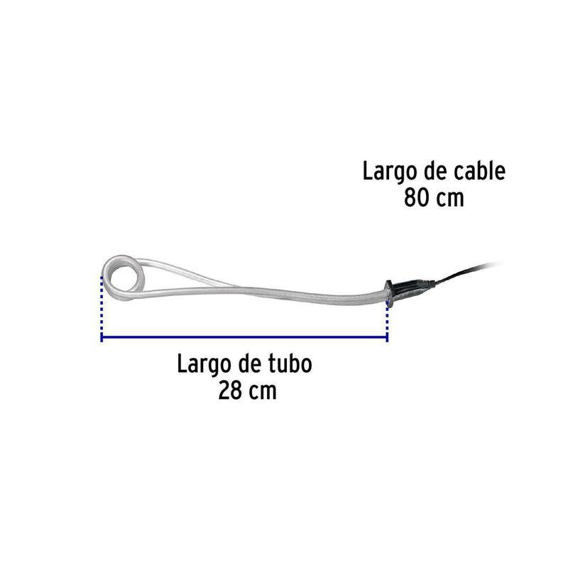Calentador de Inmersión para Agua 30 Litros 1.5 kW