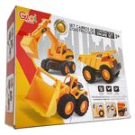 Set de Vehículos de Construcción 4 Pzas