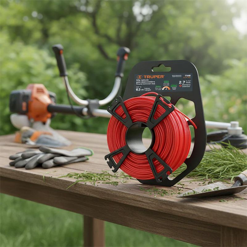 Hilo para Desbrozadora de 2.7 Mm x 63 M