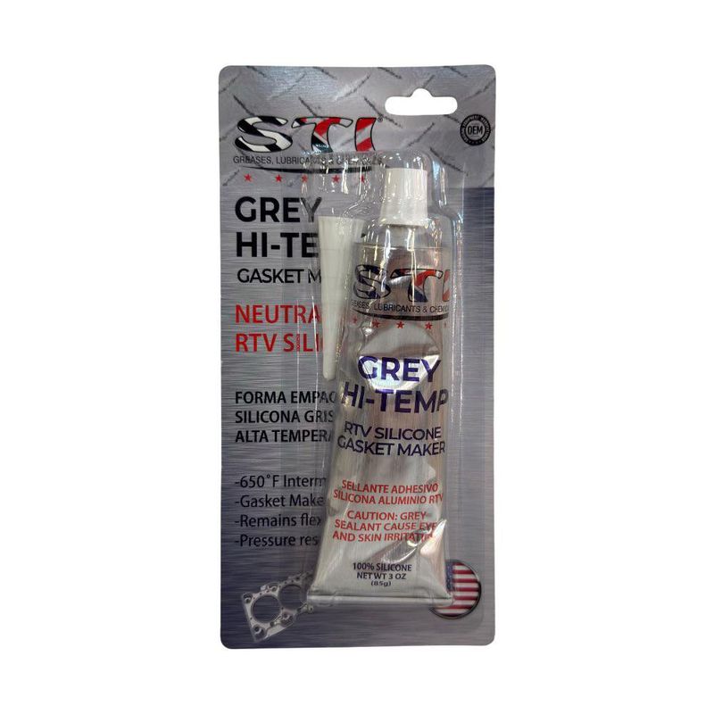 Silicón Gris de Alta Temperatura RTV 85 g