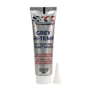 Sellador de Silicón Gris Alta Temperatura 85 g