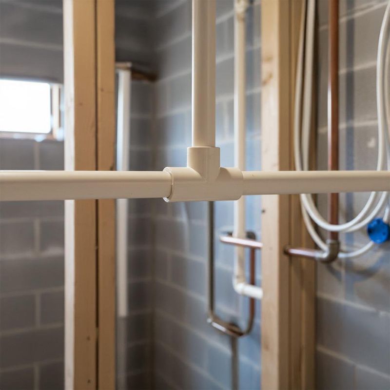 T de Cpvc Lisa Presión Agua Caliente Tubovinil 1/2 Plg