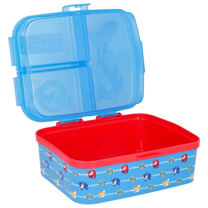 Contenedor XL con 4 Compartimientos Sonic