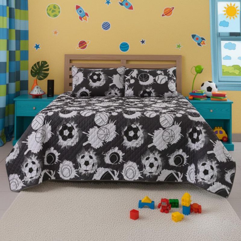 Set de Sábanas Full/Queen Sports 4 Pzas