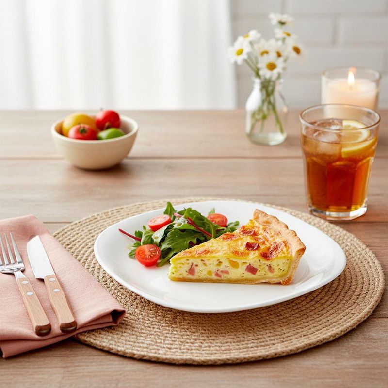 Plato para Ensalada Blanco 7.75 Plg