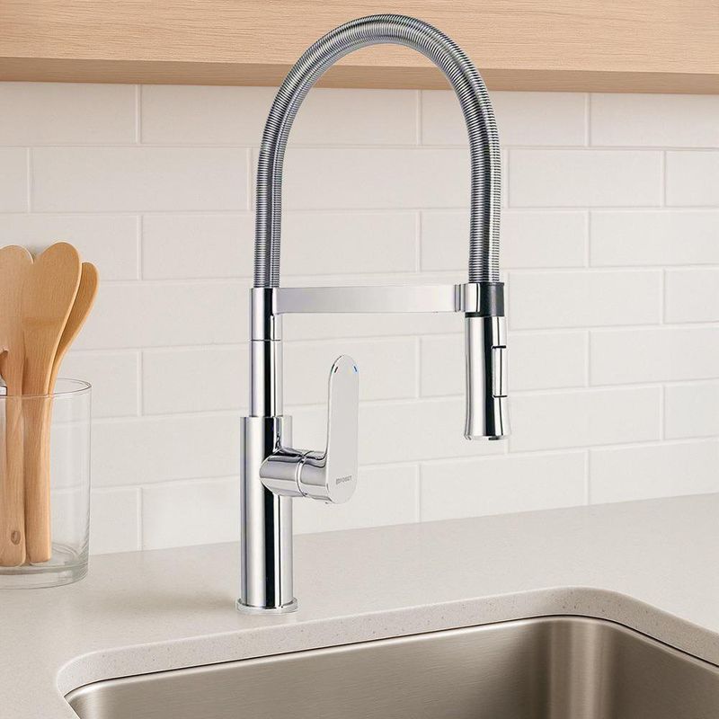 Lavaplatos Monomando Riviera Cromo