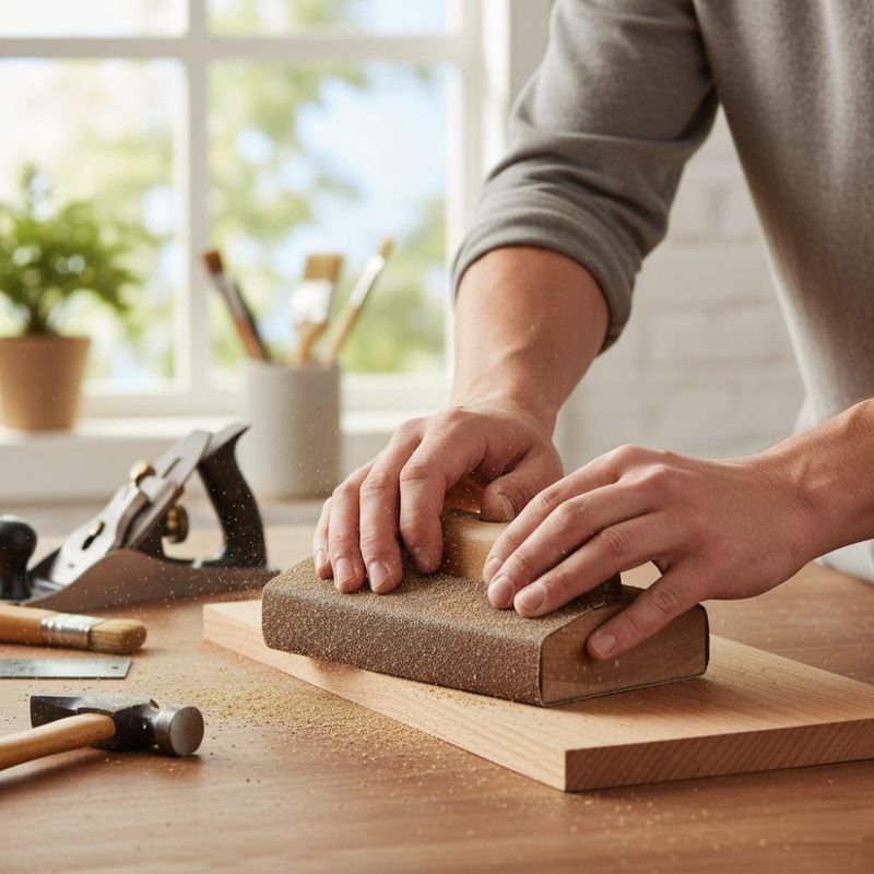 Lija de Papel Grano 60 Color Café