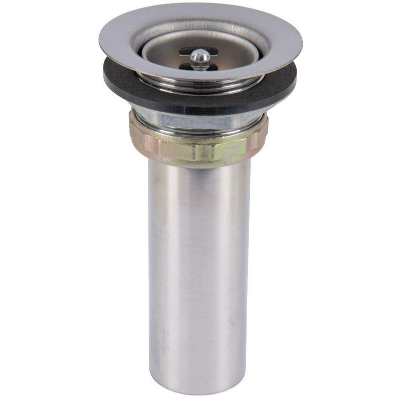 Contracanasta 2x1 1/2 Plg Tipo Bar Inoxidable