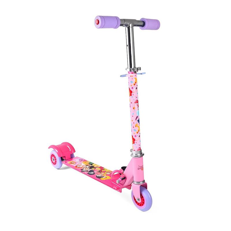 Monopatín de 2 Ruedas para Niños Diseño Princesas Disney