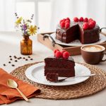 Plato Pastelero Blanco 7.8 Plg Melamina