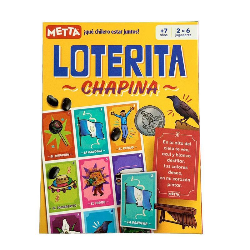 Juego de Mesa Loterita Chapina
