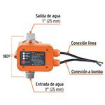 Control Automático para Bomba 1.5 HP 180° 145 PSI