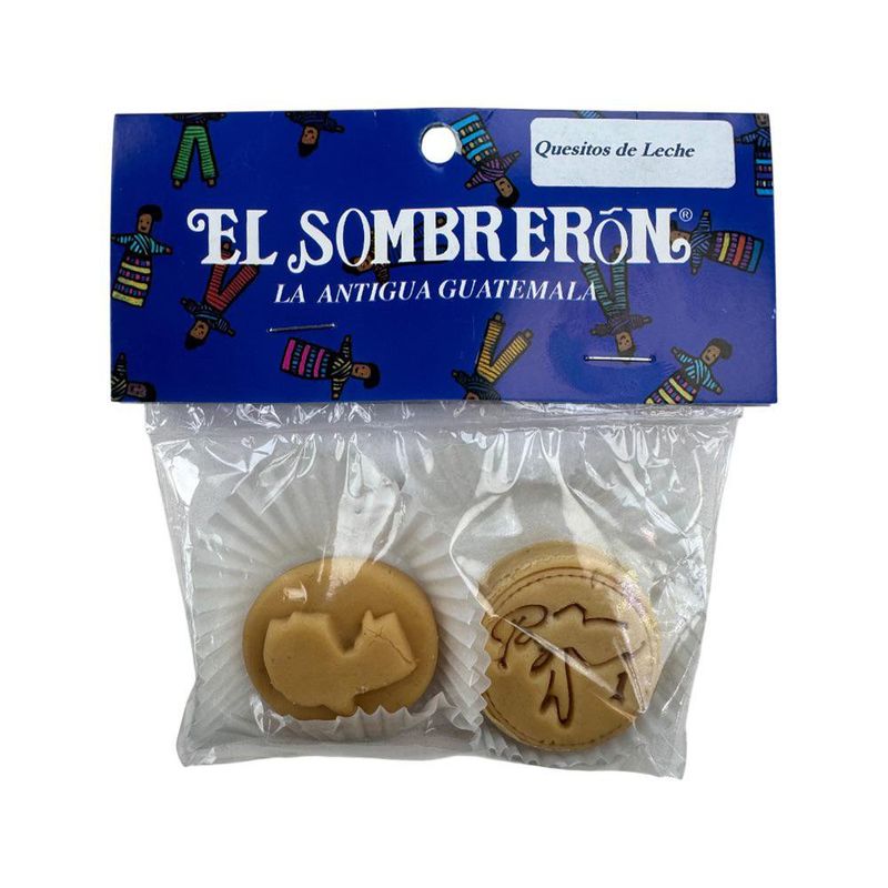 Quesitos de Leche El Sombrerón 2 Pzas