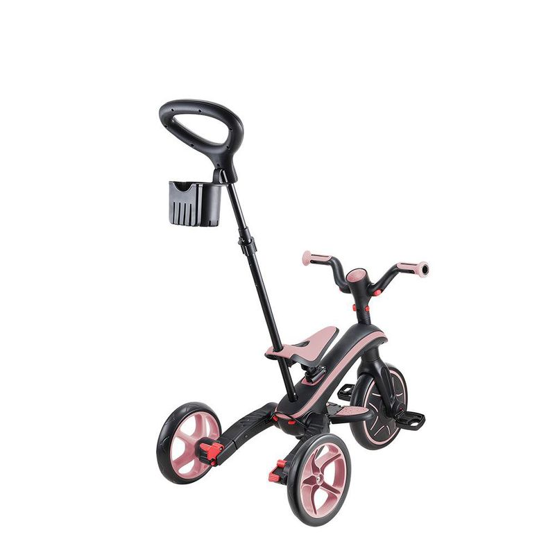 Triciclo Explorador Plegable 4 en 1 Rosa