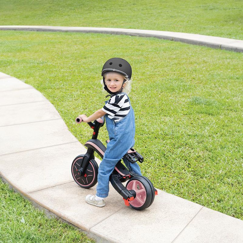 Triciclo Explorador Plegable 4 en 1 Rosa