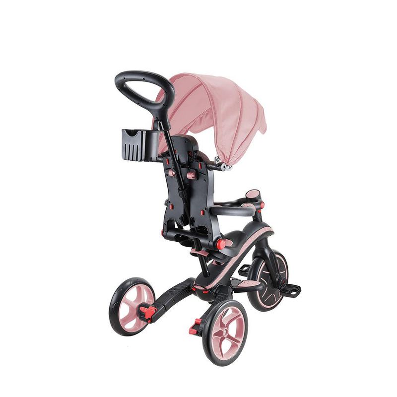 Triciclo Explorador Plegable 4 en 1 Rosa