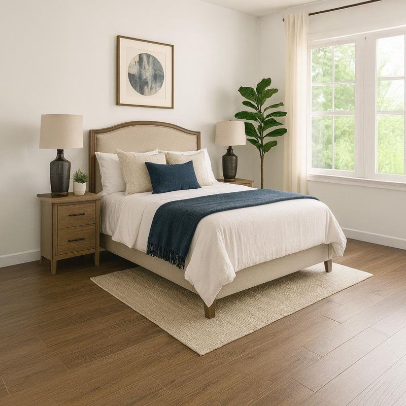 Piso Cerámico Lugano Bruno Café 15 x 50 Cm