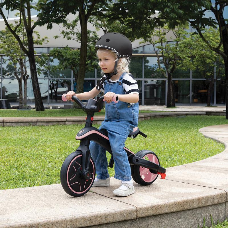 Triciclo Explorador Plegable 4 en 1 Rosa