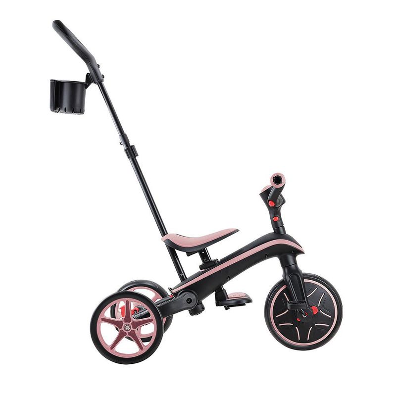 Triciclo Explorador Plegable 4 en 1 Rosa