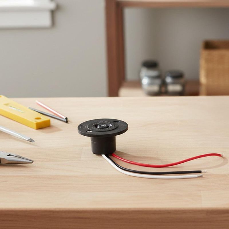 Base para Fotocelda Montaje de 1/2 Vuelta