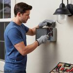 Base para Fotocelda Montaje de 1/2 Vuelta