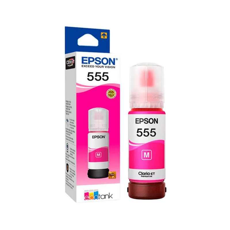 Botella de Tinta 555 Magenta para Sistema Ecotank