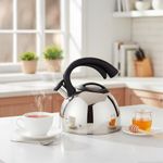 Tetera Satinada 3L con Silbato