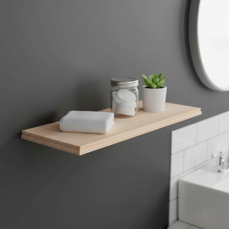 Repisa Natural 60x25Cm