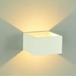 Lámpara de Pared LED Estilo Aplique Acabado Blanco