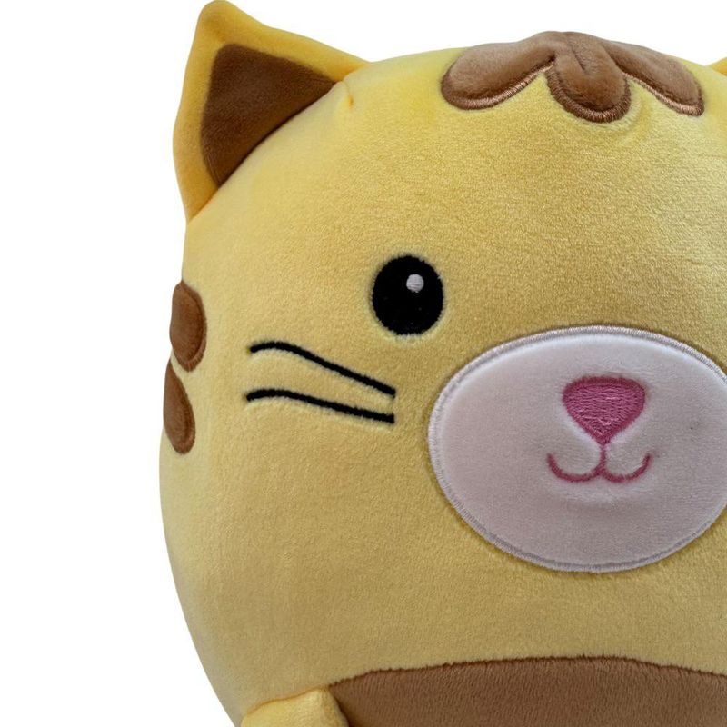 Cojín Decorativo Gato Amarillo