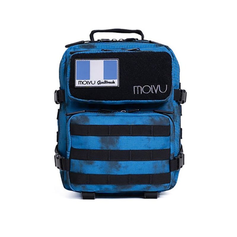 Mochila Molvu Roquita de 9 L con Sistema Molle para Uso Diario Color Azul