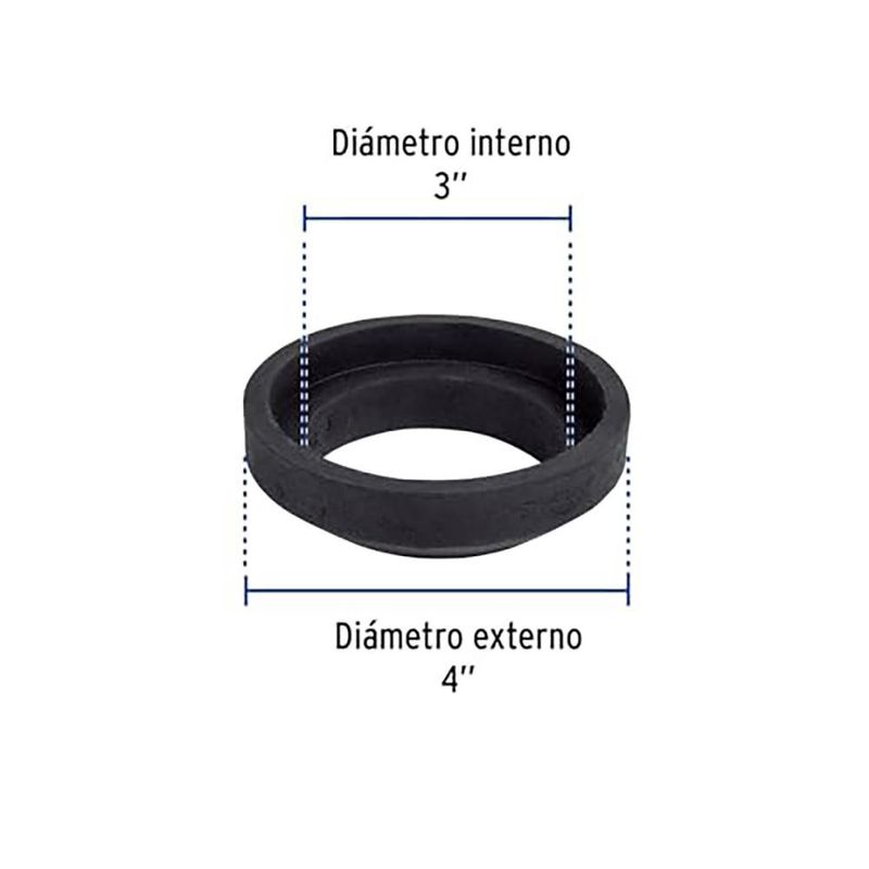 Empaque Unión Tanque-Taza para Inodoro 3 Plg