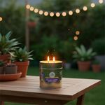 Vela de Citronela en Cubeta de Metal 450 g