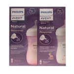 Set de 2 Biberones Natural Response 9 Oz