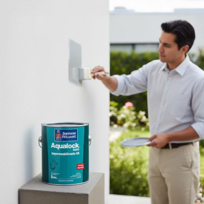 Impermeable Aqualock  6000 Blanco 1 Gal