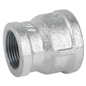 Reductor Campana de Acero Galvanizado con Rosca de 1 1/2 Plg x1/2 Plg
