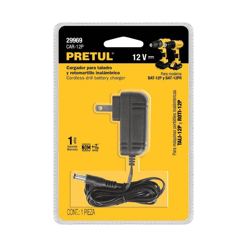 Cargador 12 V para Taladro Inalámbrico