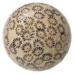 Esfera Decorativa Marrón con Diseño Surtido