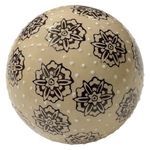 Esfera Decorativa Marrón con Diseño Surtido