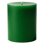 Vela Mediana Cilíndrica Verde con Aroma