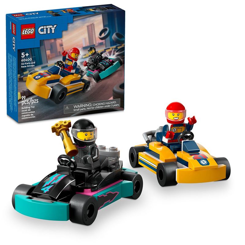 Go-Karts y Pilotos de Carreras 60400 99 Pzas - Lego