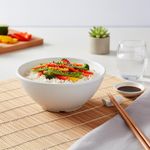 Plato Hondo Blanco 5.8 Plg Melamina