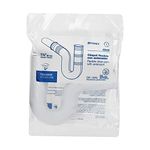 Sifón para Lavaplatos Flexible 1 1/2 Plg de PVC con Extensión