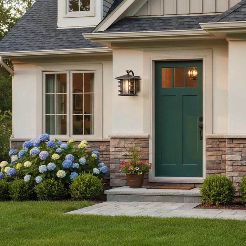 Farol de Pared para Exterior 1 Luz 20 W